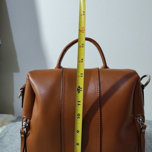 S-ZONE Leather Backpack/Purse - Picture 8 of 14